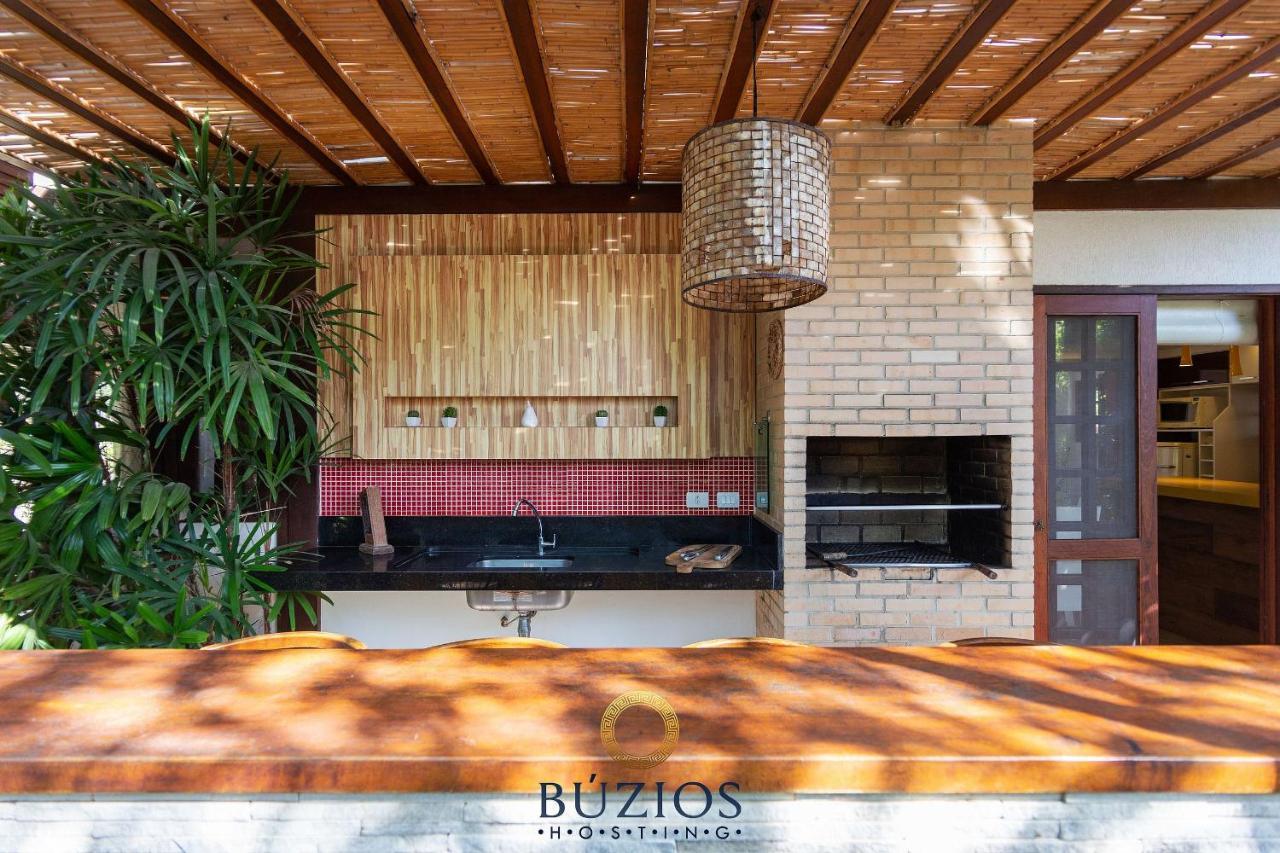 Bz03 Linda Casa 4 Suites E Area Gourmet Privativa Búzios Екстериор снимка