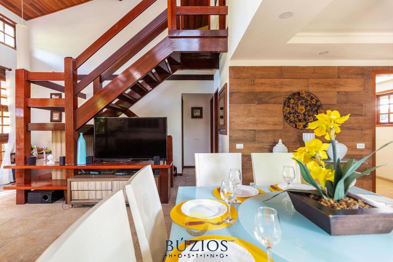 Bz03 Linda Casa 4 Suites E Area Gourmet Privativa Búzios Екстериор снимка