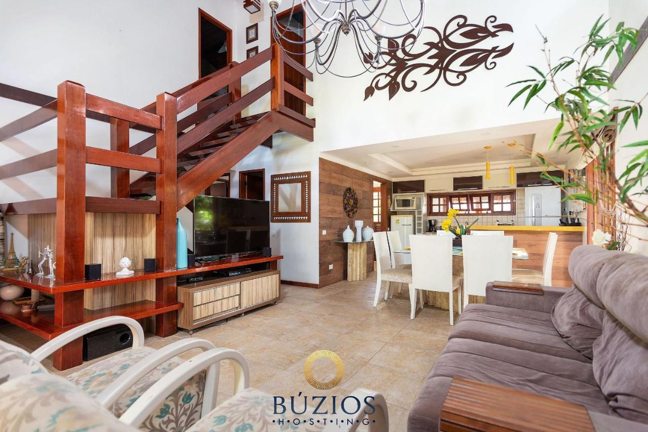 Bz03 Linda Casa 4 Suites E Area Gourmet Privativa Búzios Екстериор снимка