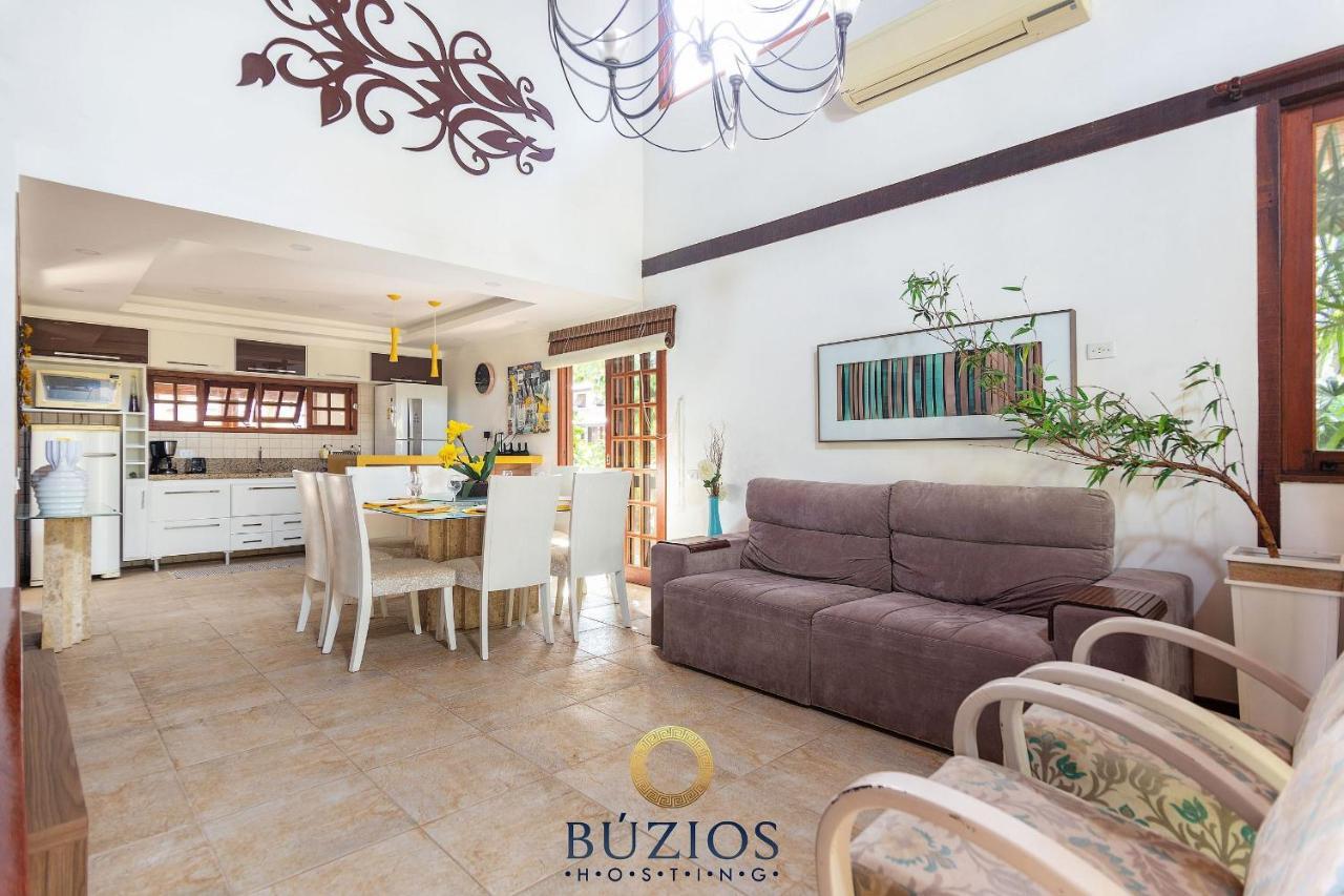 Bz03 Linda Casa 4 Suites E Area Gourmet Privativa Búzios Екстериор снимка